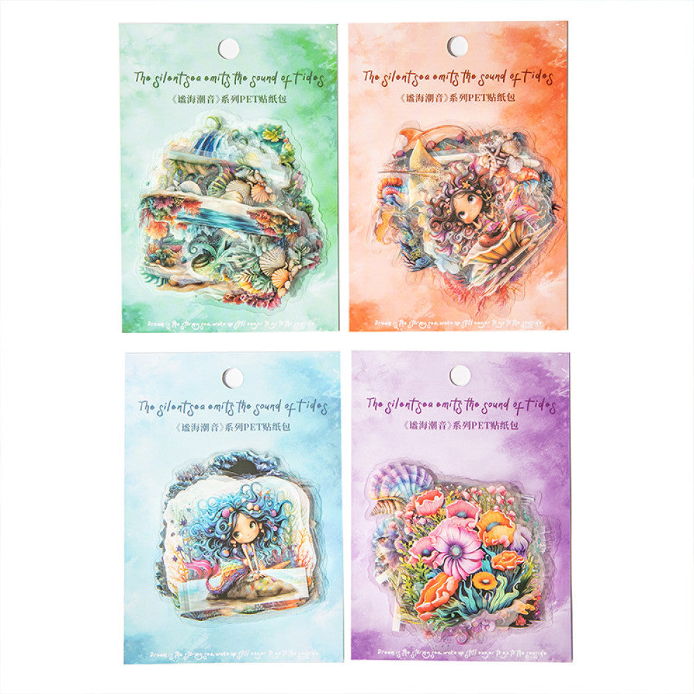 Beautiful Girls PET sticker pack 40 pieces 4 types image 4
