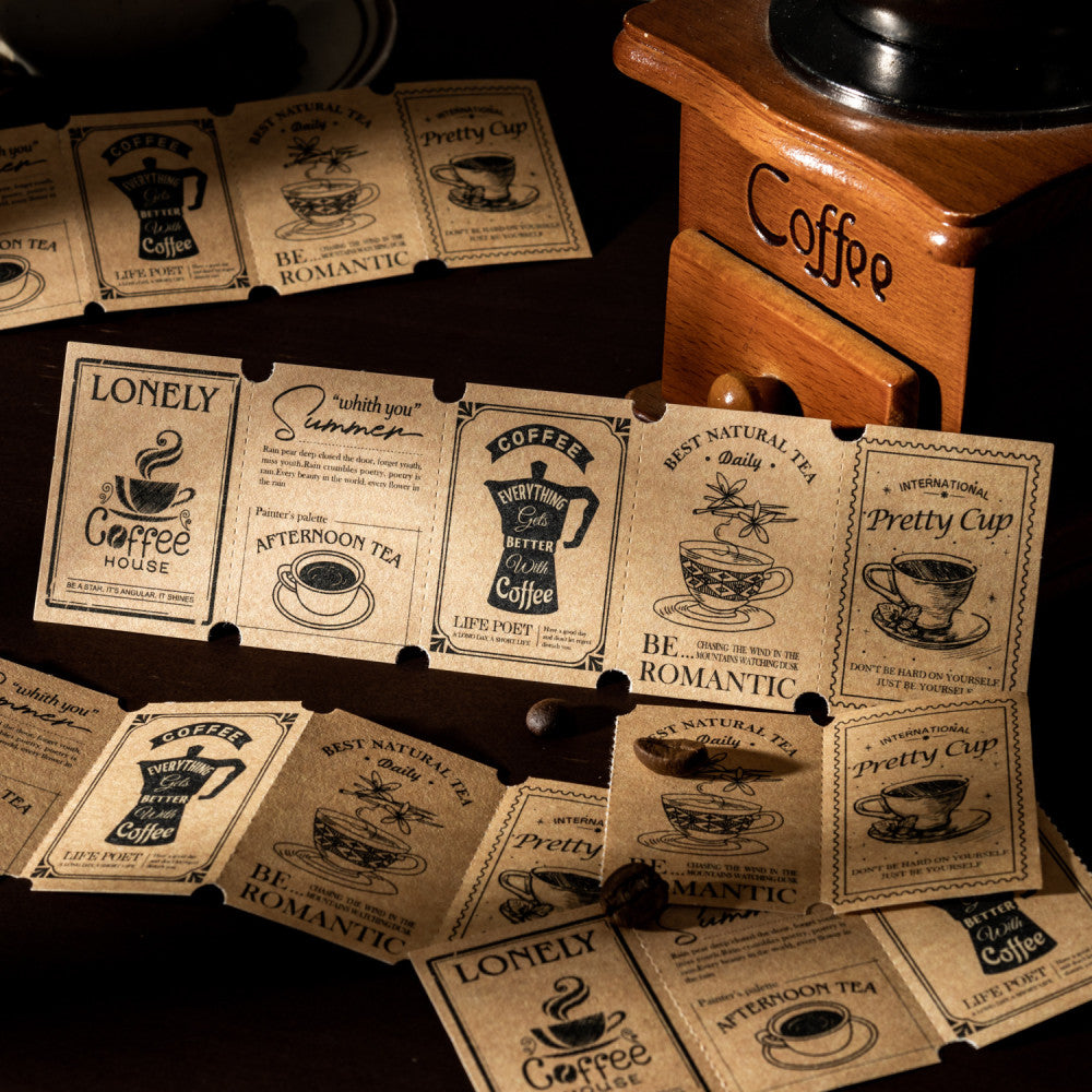Coffee Business Guide Series Coffee Theme Large 125 Pcs image 3