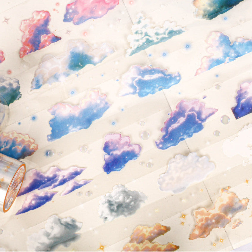 RetroStory Cloud Series Background PET Tape image 1