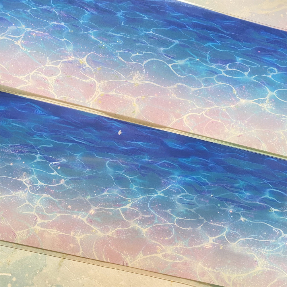 The blue sea is like a mirrorPET tape 7 cm 2 m image 2