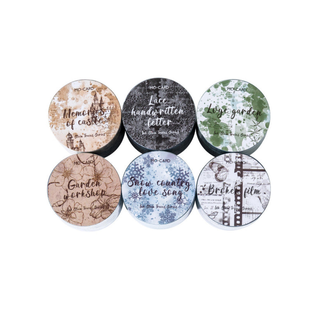 Paper Ink Mark Series PET White Tape 6 Types 3 cm 2 m image 4