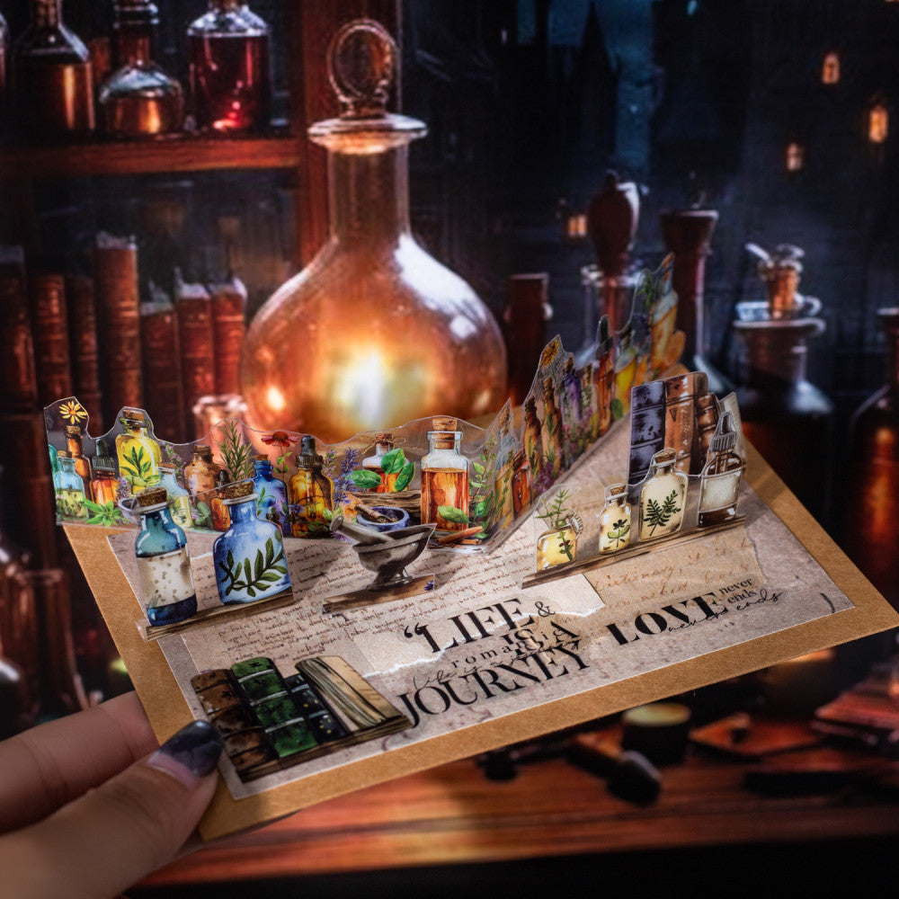 Witch s Potion Bottle Series PET 6 Types 4 cm 2 m image 3