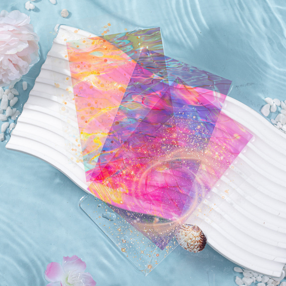 Color of the Sea Series Beautiful Day PET Stickers 10 Sheets 6 Types image 1