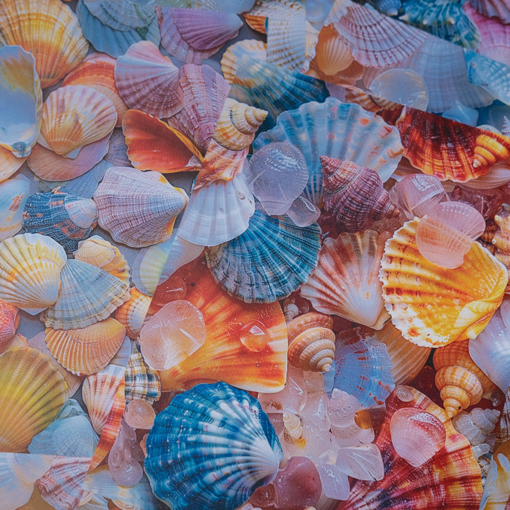 Ocean Shell Conch Background Paper 20 Sheets image 0
