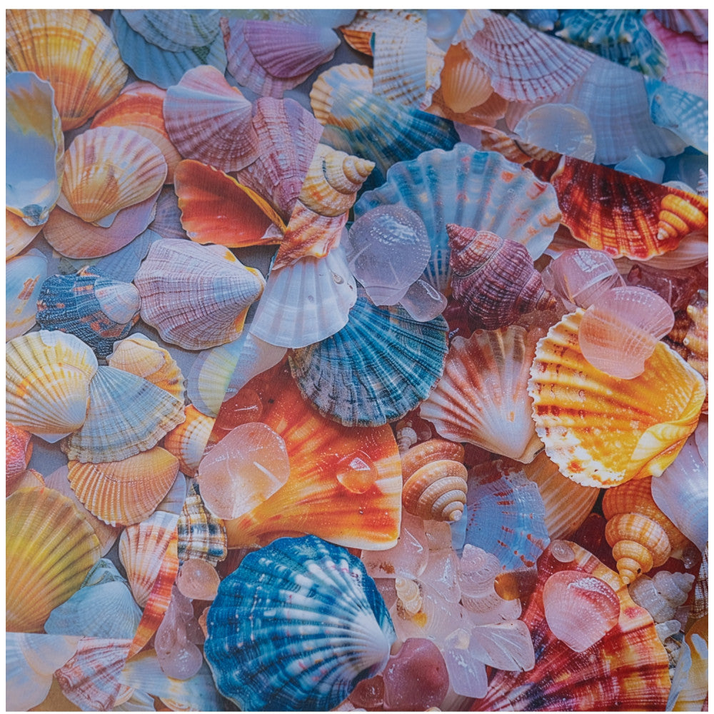 Ocean Shell Conch Background Paper 20 Sheets