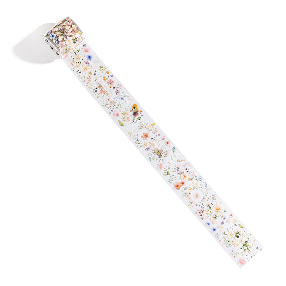 Romantic flower collection series Retro PET tape 6 types 4 cm / 2 m