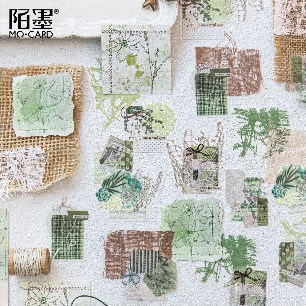 Collage Island Series Sticker Pack 6 Types 30 Pcs image 0