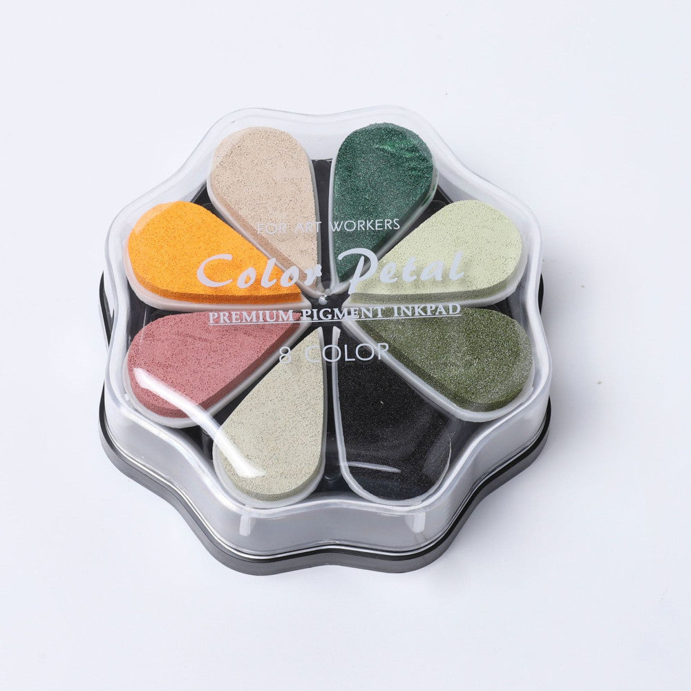 Metallic ink pad 8 color 36 combinations image 9