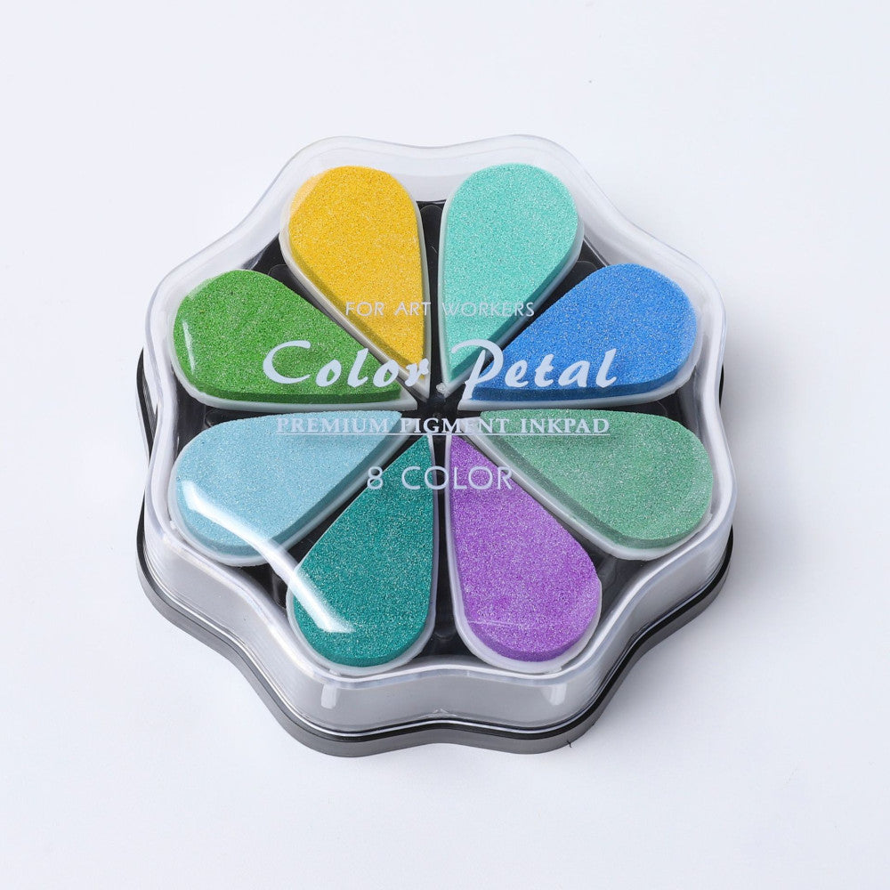 Metallic ink pad 8 color 36 combinations image 16