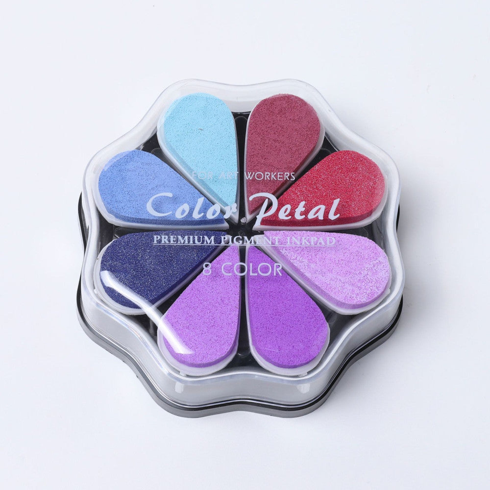 Metallic ink pad 8 color 36 combinations image 19