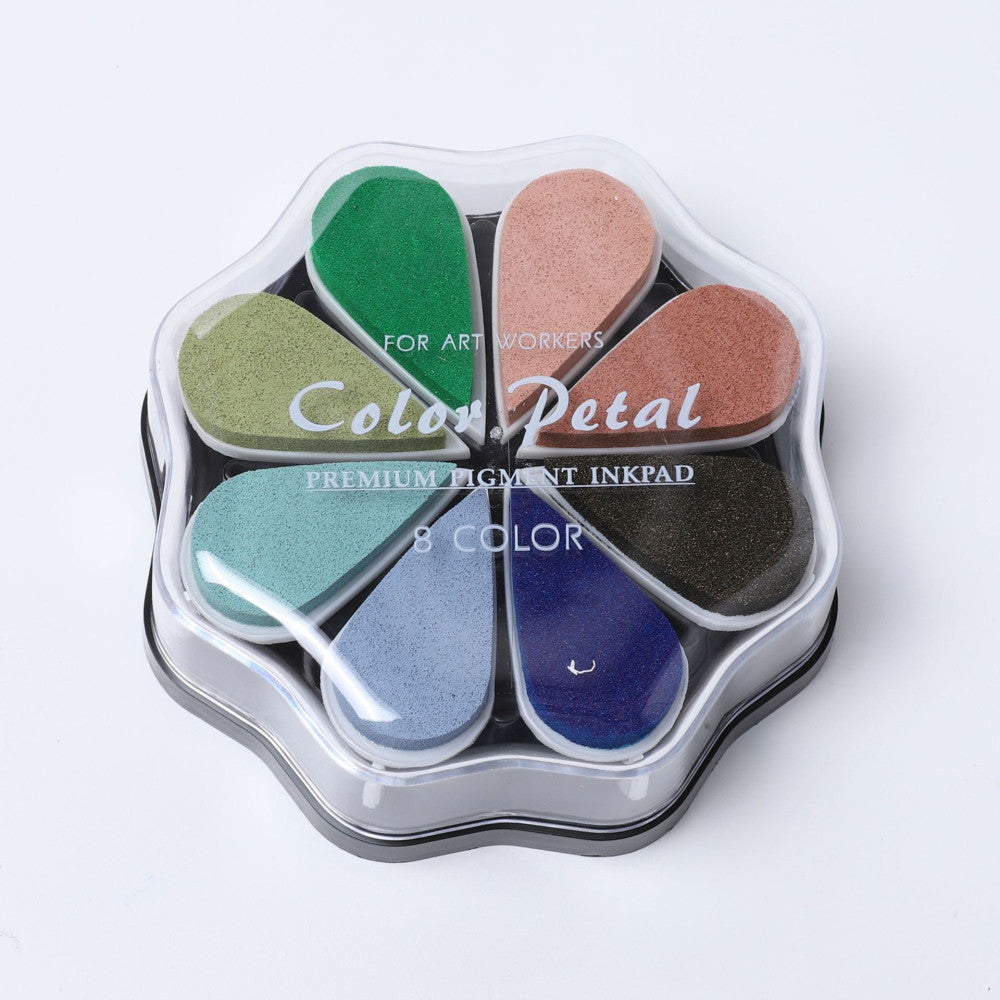 Metallic ink pad 8 color 36 combinations image 38