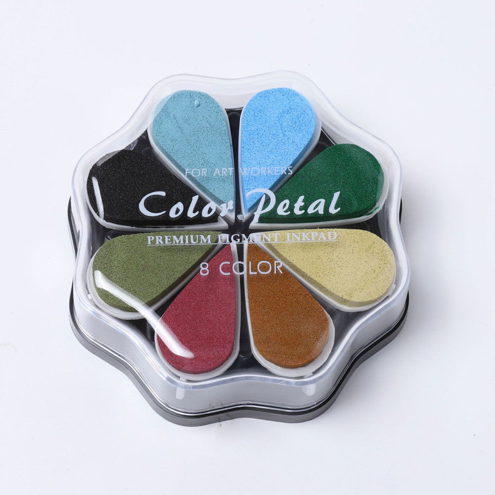 Metallic ink pad 8 color 36 combinations image 39