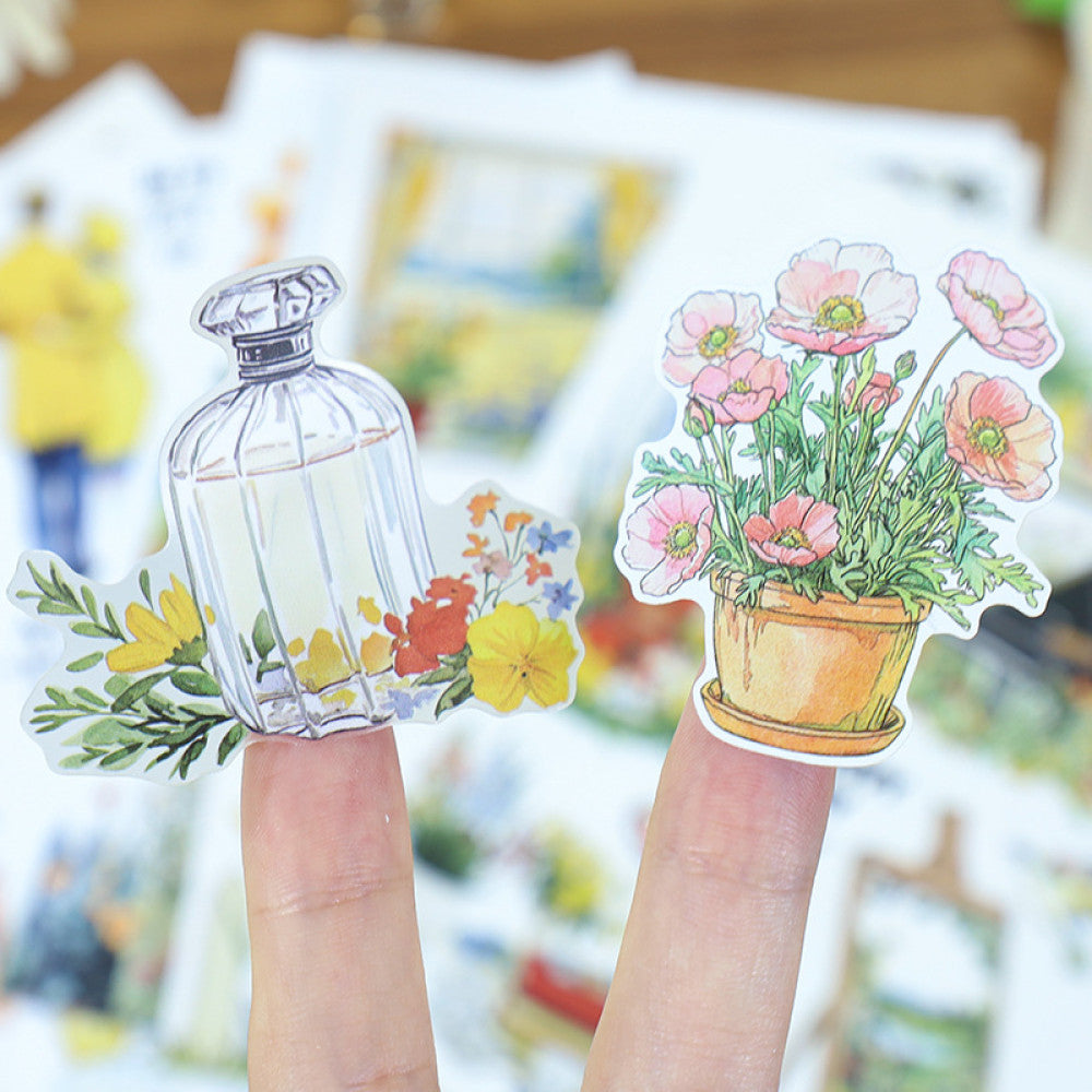 Cross border hot selling cut film sticker book 5 options image 1