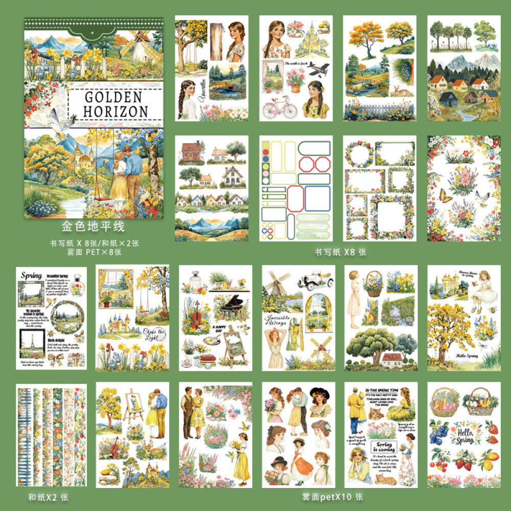 Cross border hot selling cut film sticker book 5 options image 7