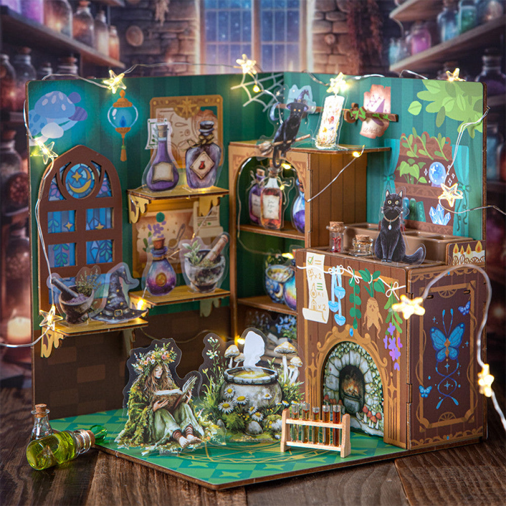Magic Pharmacy Series Witch Items PET Stickers 6 Types 15 Pcs image 1