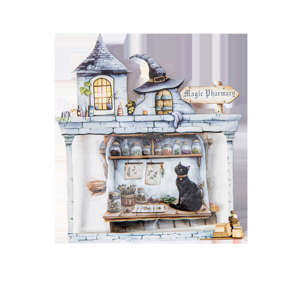Magic Pharmacy Series Witch Items PET Stickers 6 Types 15 Pcs image 4