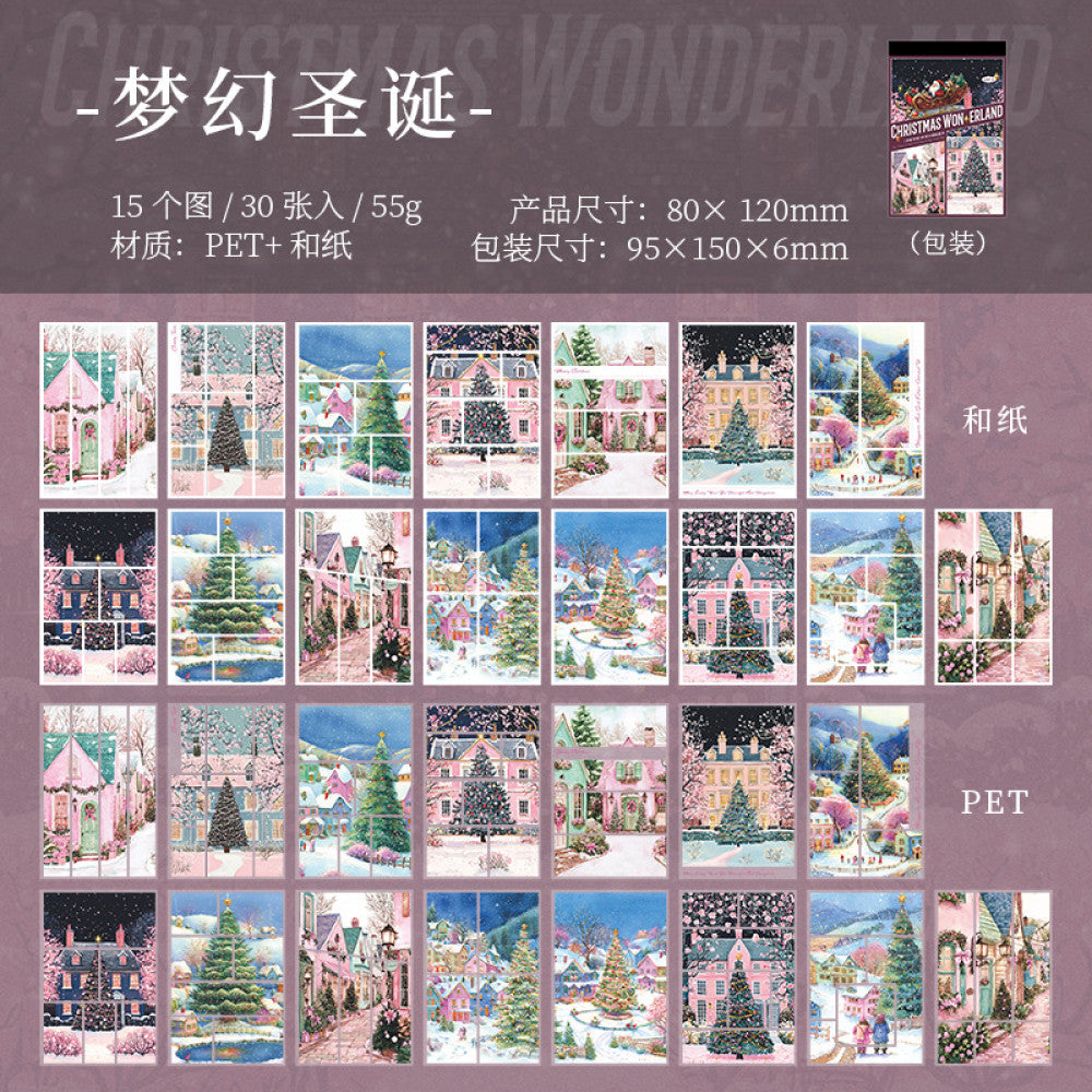 Christmas Wonderland Series Sticker Book 6 Types image 10