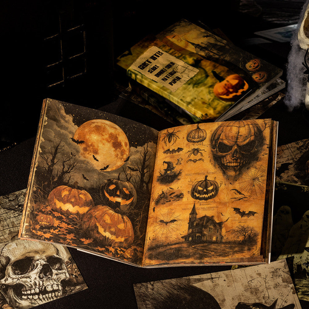 Ghost Note Series Double sided Paper 4 Types 42 Pcs image 1