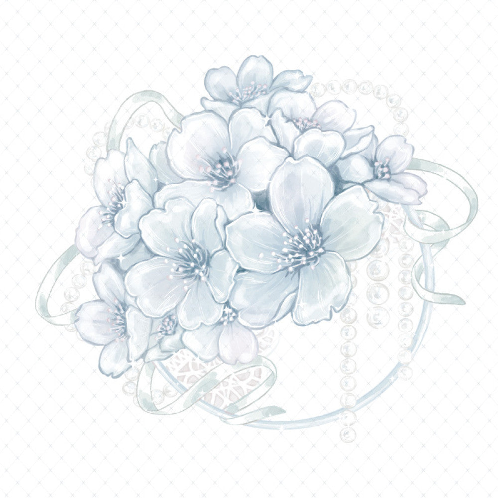 Cherry Blossom Ice Handbook PET Tape 5 cm 2 m image 5