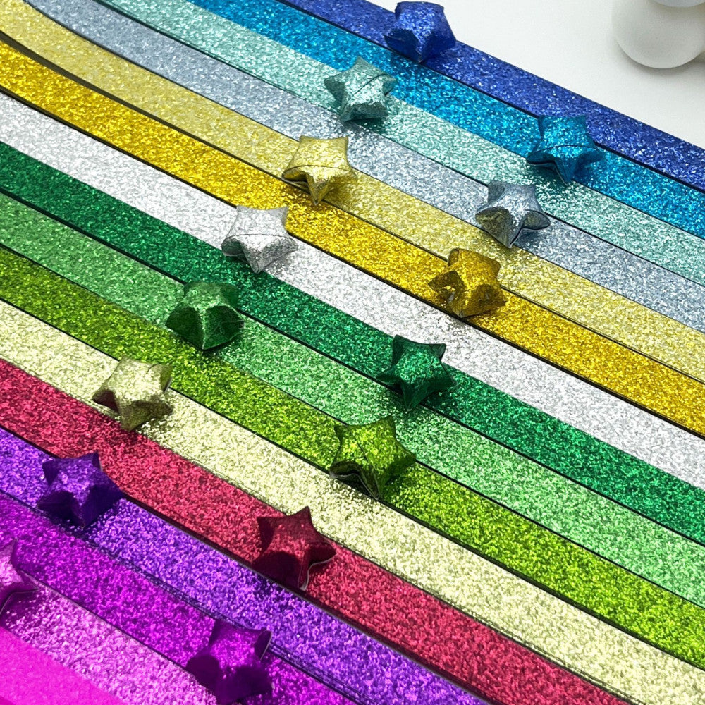Glitter Diamond Star Paper Glitter Frosted Tape 4 Types image 0