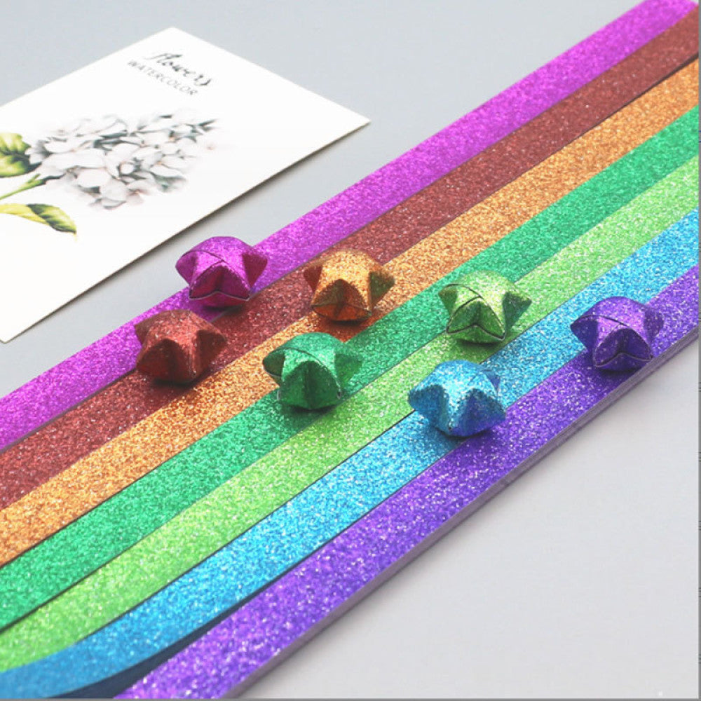 Glitter Diamond Star Paper Glitter Frosted Tape 4 Types
