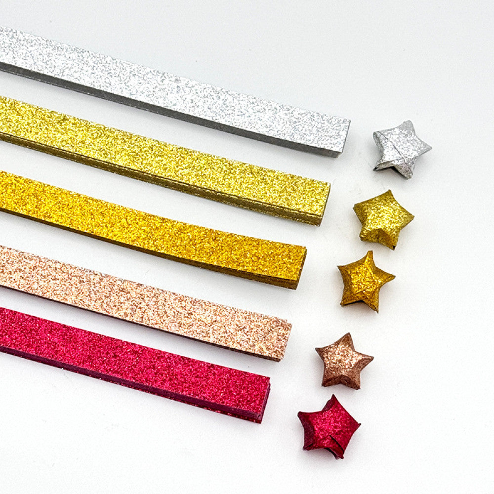 Glitter Diamond Star Paper Glitter Frosted Tape 4 Types image 8