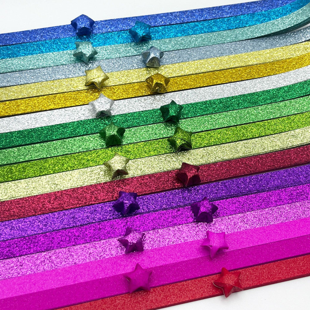 Glitter Diamond Star Paper Glitter Frosted Tape 4 Types image 13