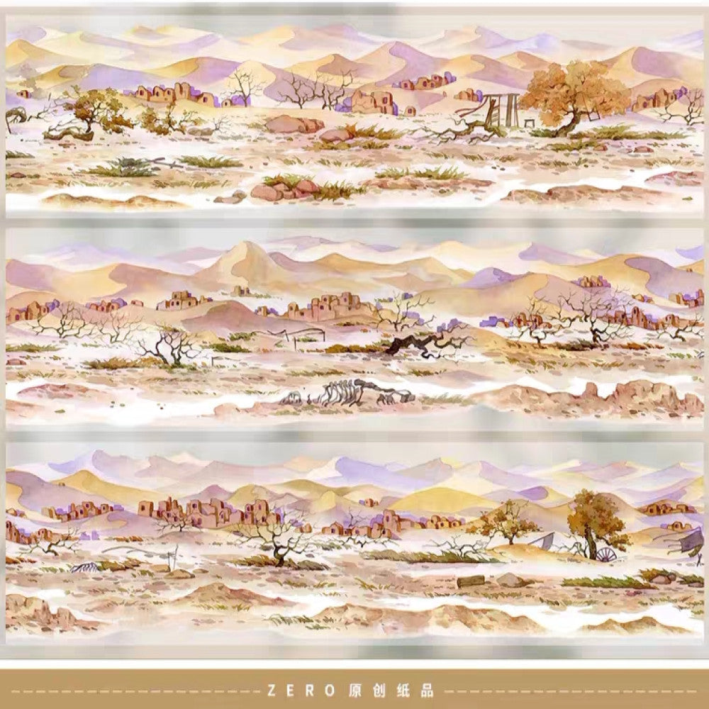 Wars and deserts ancient stype PET tape 2 Styles