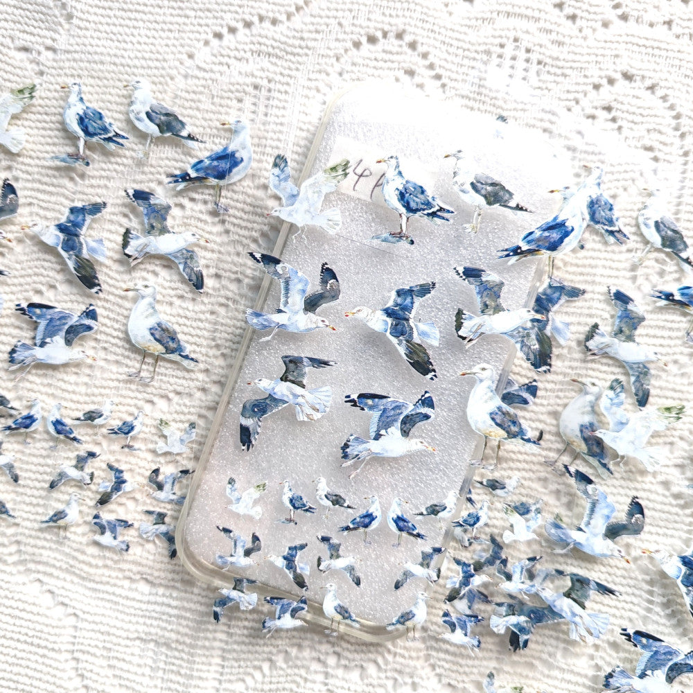 Seabird landscaping PET stickers 1 sheet image 2
