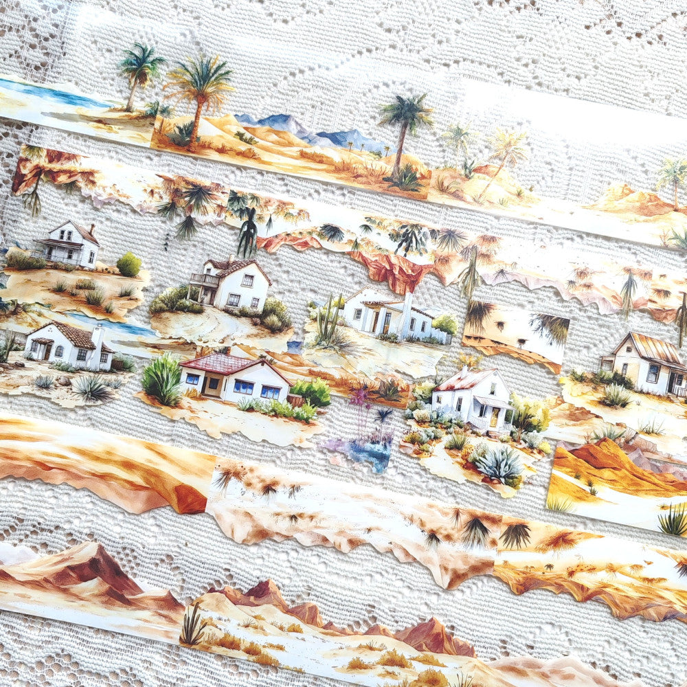 Homemade desert landscaping PET tape 4 Types image 0