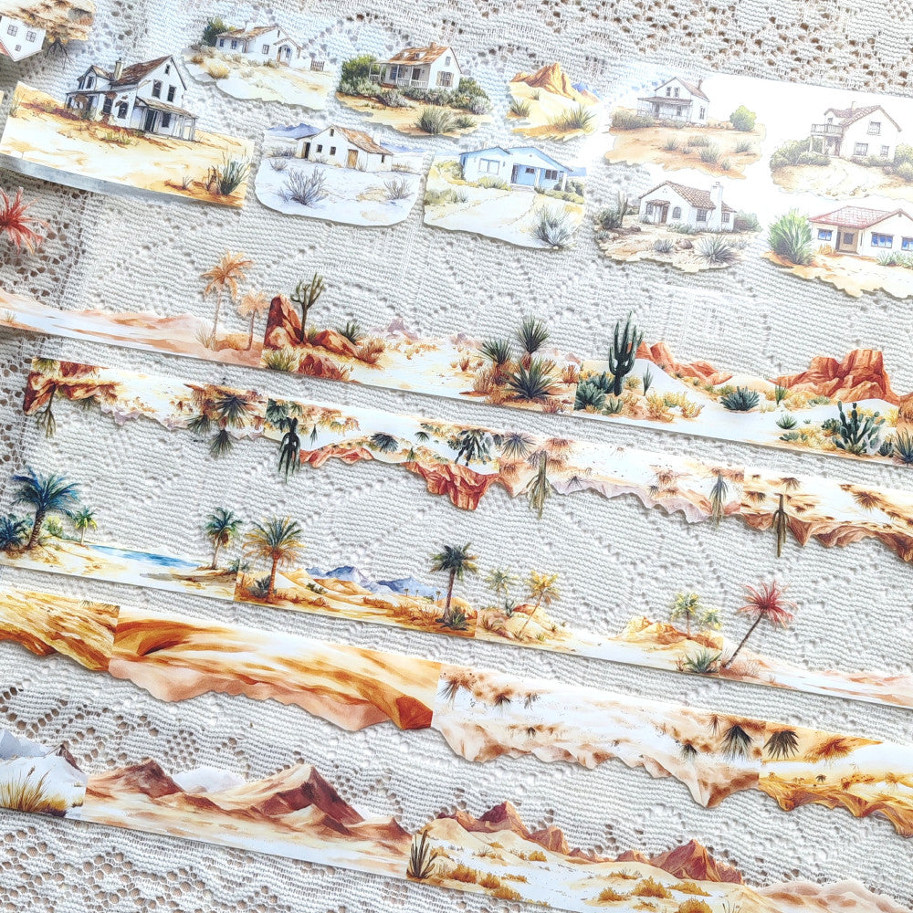 Homemade desert landscaping PET tape 4 Types image 3