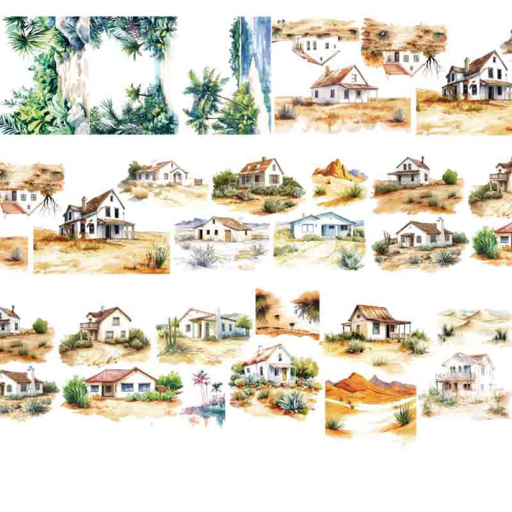 Homemade desert landscaping PET tape 4 Types image 10