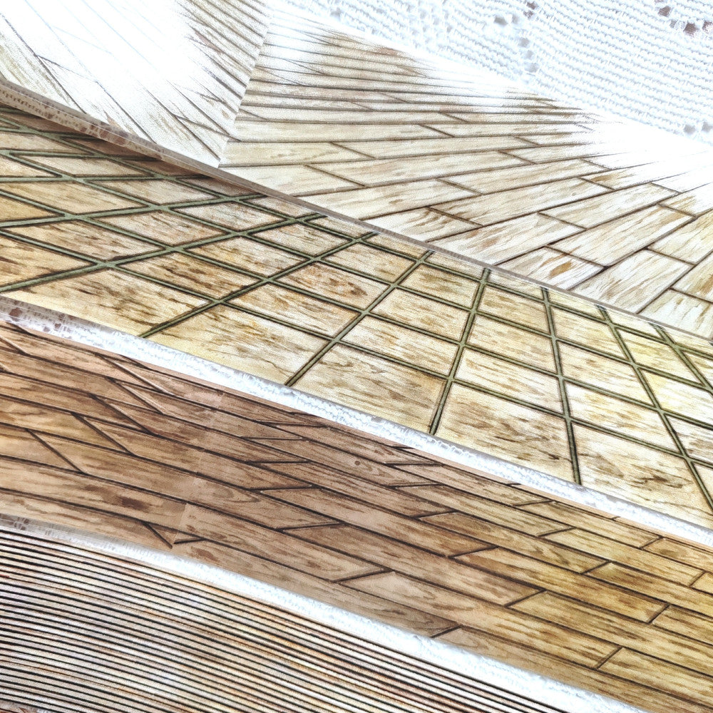 Wood floor PET tape 5 Styles 5 cm 100 cm image 4