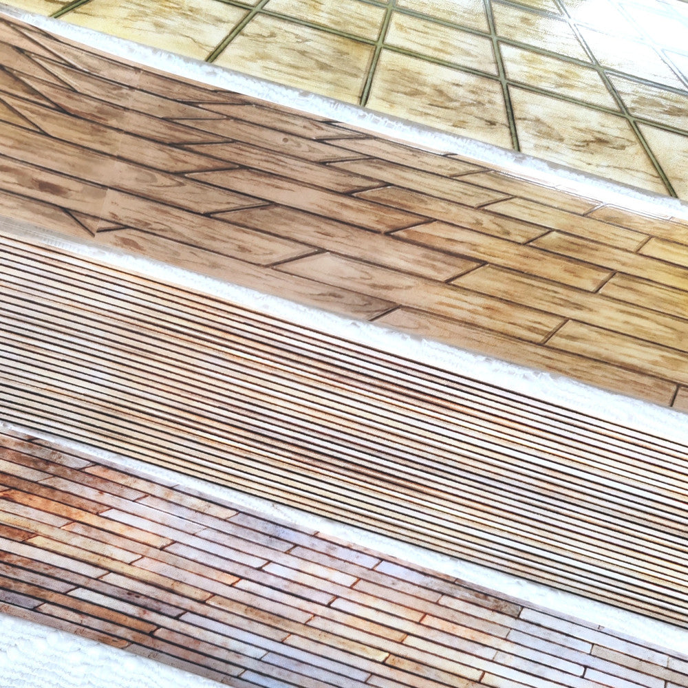Wood floor PET tape 5 Styles 5 cm 100 cm image 5