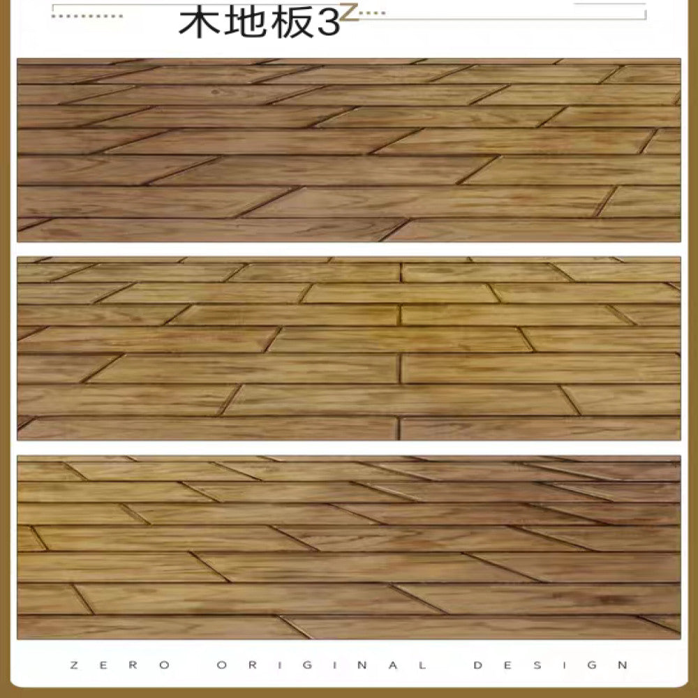 Wood floor PET tape 5 Styles 5 cm 100 cm image 8