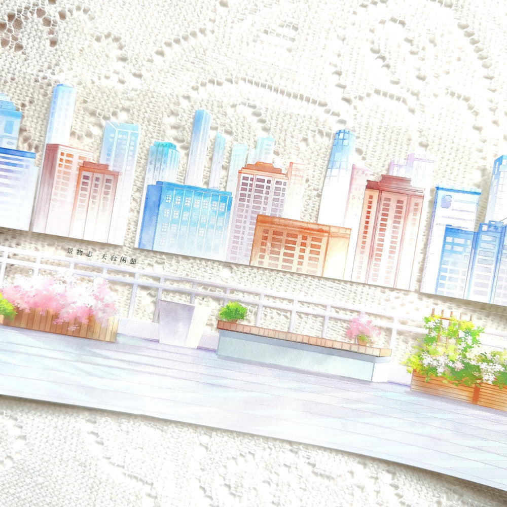 High rise buildings rooftop PET tape 2 Styles image 3