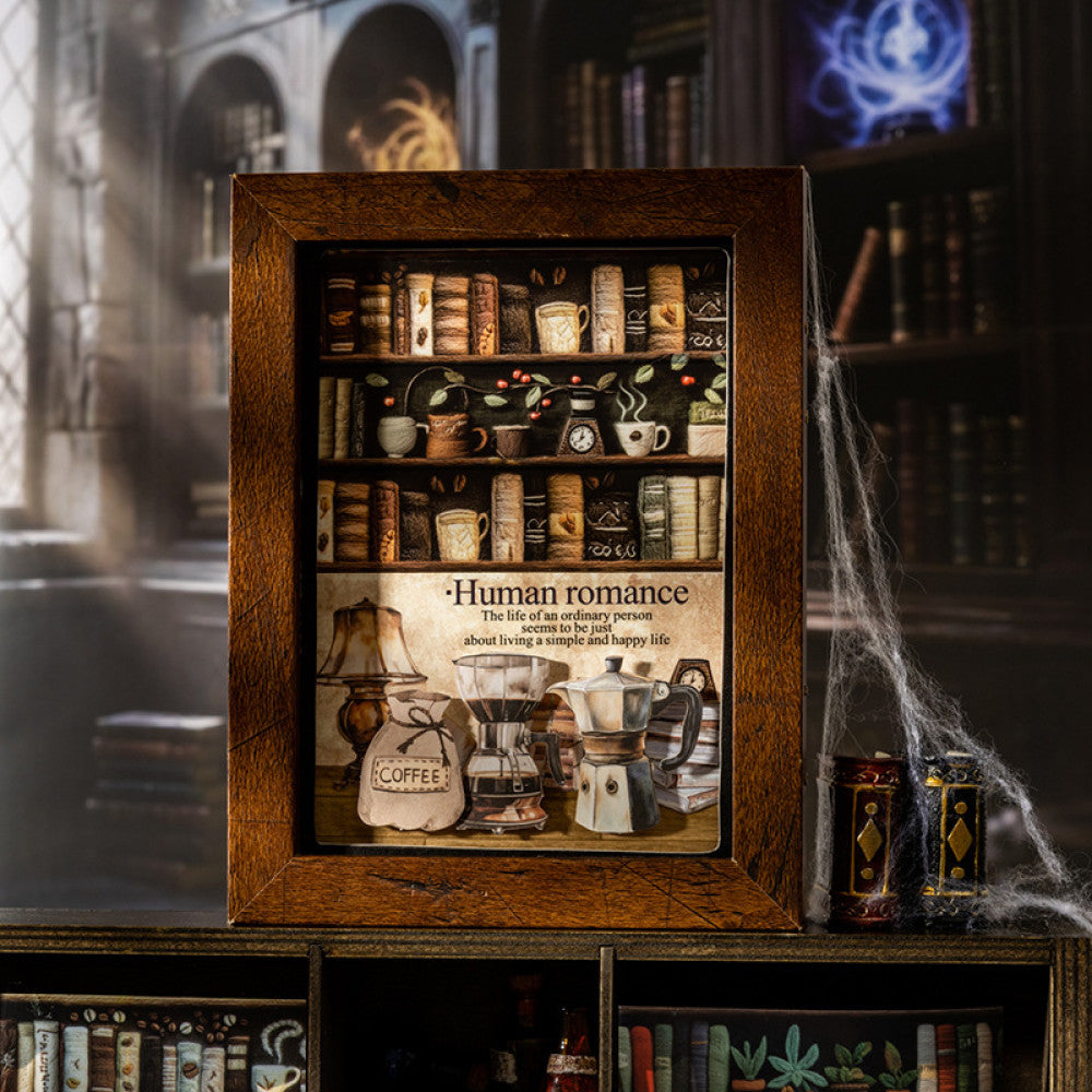 Magician s Bookcase Series PET Seamless Tape 6 Types 2 5 cm 2 m image 3