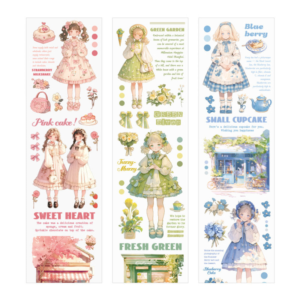 Summer dream series characters landscape PET tape 5 cm 2 m image 4