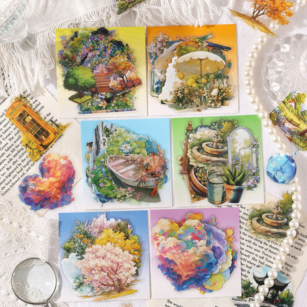 Different World Series Sticker Pack 6 Types 17 Pcs image 0