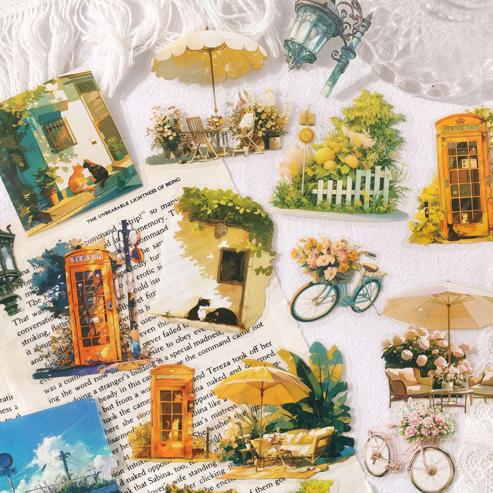 Different World Series Sticker Pack 6 Types 17 Pcs image 1