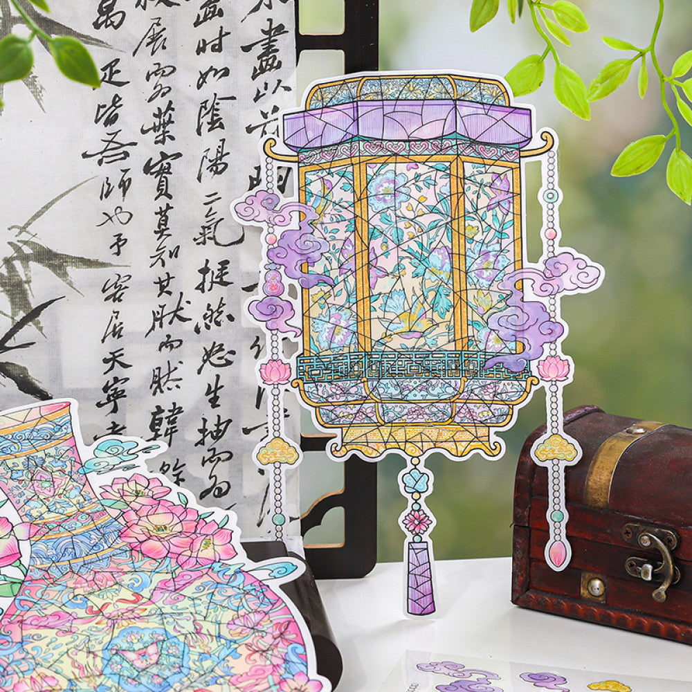 Historical traces series puzzle stickers large size image 1