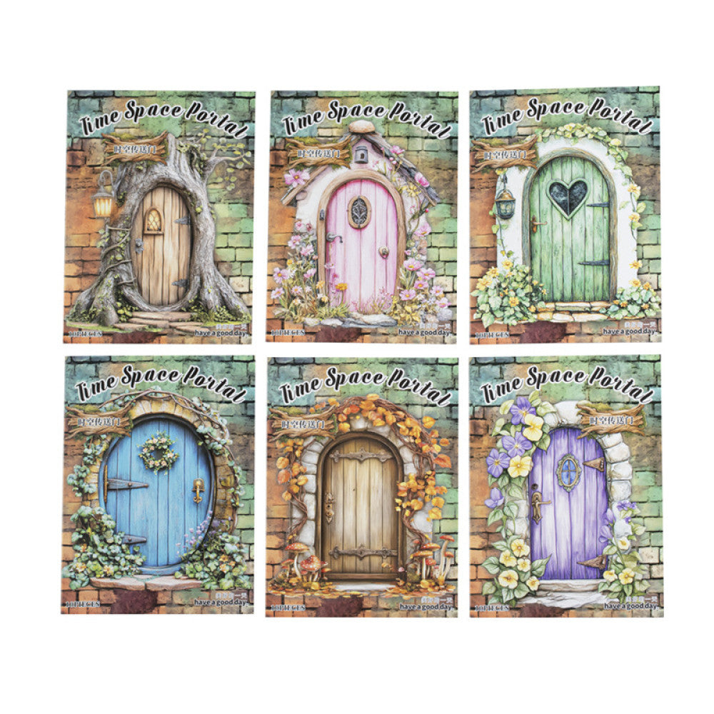 Fairytale Series Hollow Hard Sticker Collage 6 Types 10 Pcs image 4