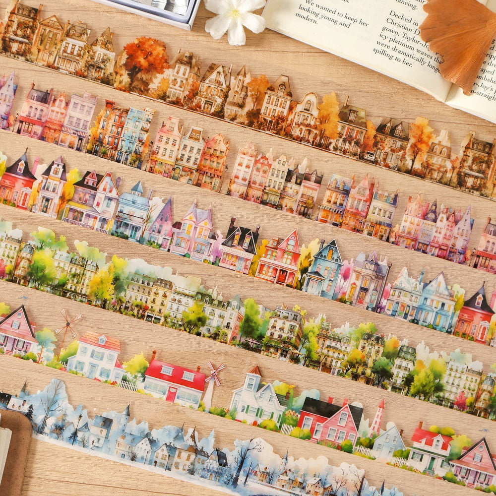 Dutch town PET tape set box 2 Types 6 rolls image 4
