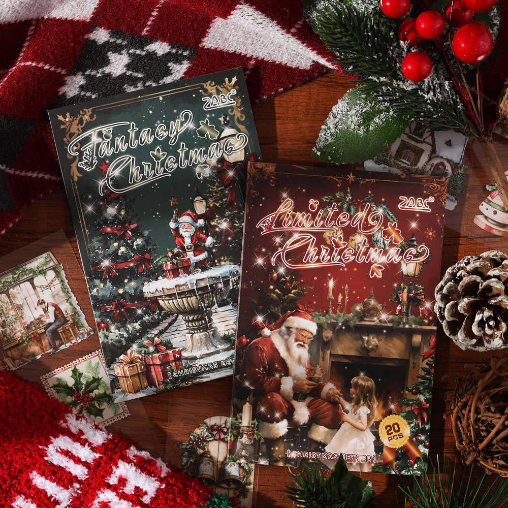 Christmas letter sticker book 2 Types image 0
