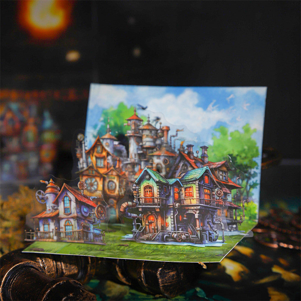 Gear Cabin Series PET Sticker Pack 6 Types image 3