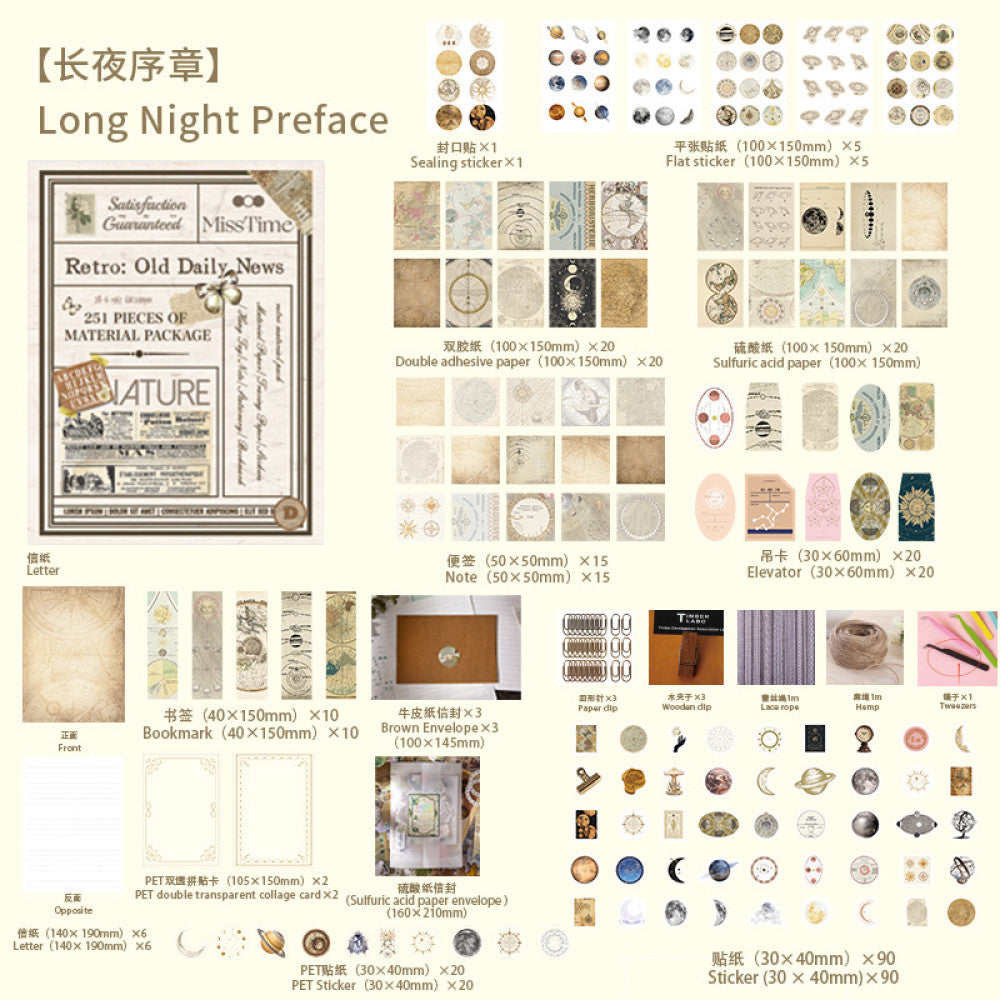 Notebook series material gift box image 7