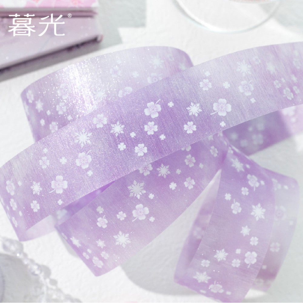 Twilight Cream Cloud Series PET Tape 6 Models 3cm 2m image 3