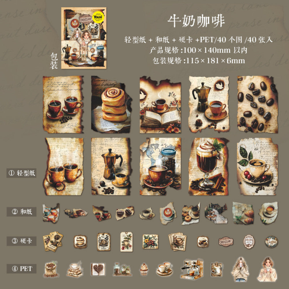 Burned old material packs 6 Types 40 Pcs image 8