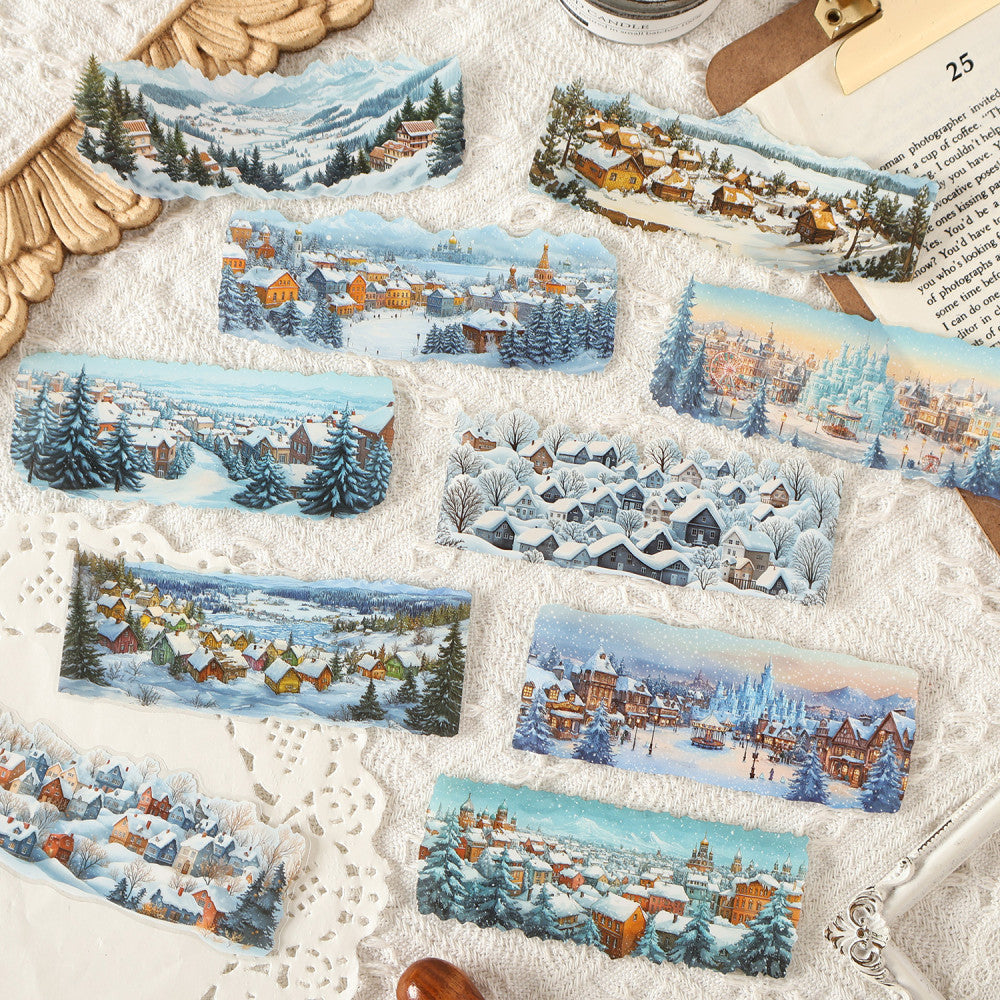 Nature Series Four Seasons PET Stickers 4 Types 10 Pcs image 2