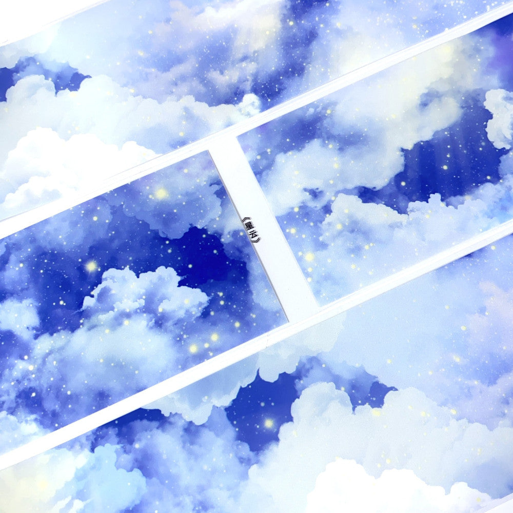 Sky background decoration PET tape 6 cm 2 m image 2